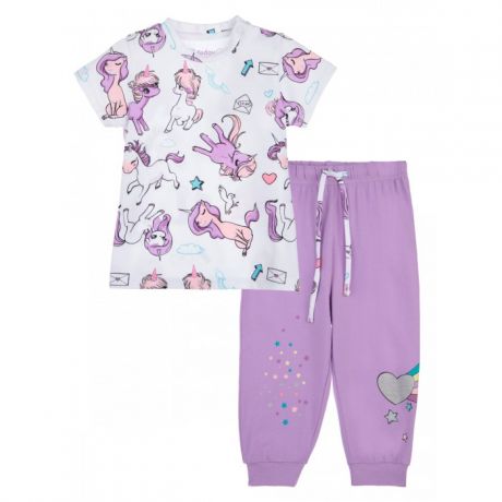 Домашняя одежда Playtoday Пижама трикотажная для девочек 42123016