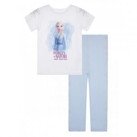 Комплекты детской одежды Playtoday Комплект трикотажный для девочек футболка и легинсы 32142408