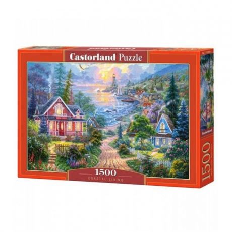 Пазлы Castorland Puzzle Прибрежный городок (1500 элементов)