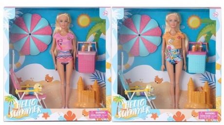 Куклы и одежда для кукол Defa Кукла с пляжным набором ZY1185569