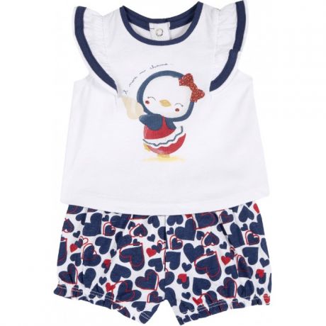Комплекты детской одежды Chicco Комплект для девочки Пингвин