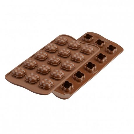 Выпечка и приготовление Silikomart Форма для приготовления конфет силиконовая Choco Game 21х11 см