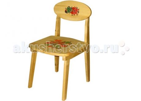 Детские столы и стулья Хохлома Стул детский Ягоды/Листья