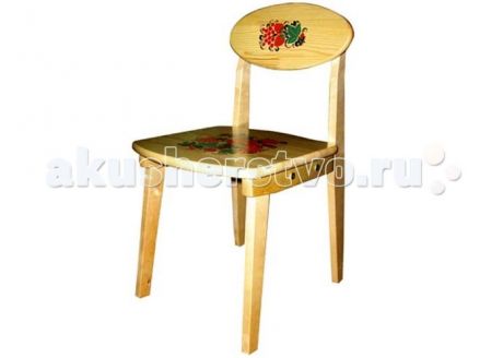 Детские столы и стулья Хохлома Стул детский разборный Ягоды/Листья
