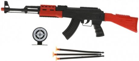 Игрушечное оружие Играем вместе Автомат с пулями на присосках АК-47