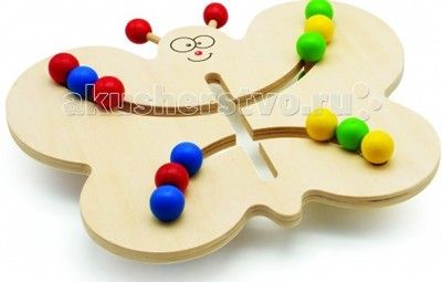 Деревянные игрушки Мир деревянных игрушек Лабиринт-Бабочка
