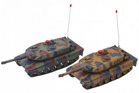 Радиоуправляемые игрушки Huan QI Радиоуправляемый танковый бой Huan Qi Abrams vs Abrams 1:24