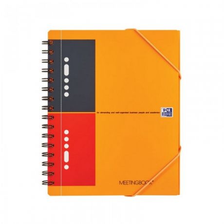 Тетради Oxford Бизнес-тетрадь Meetingbook линейка А5+ 80 листов