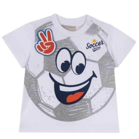 Футболки и топы Chicco Футболка для мальчика Soccer