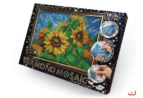 Картины своими руками Danko Toys Алмазная живопись Diamond Mosaic Набор 2