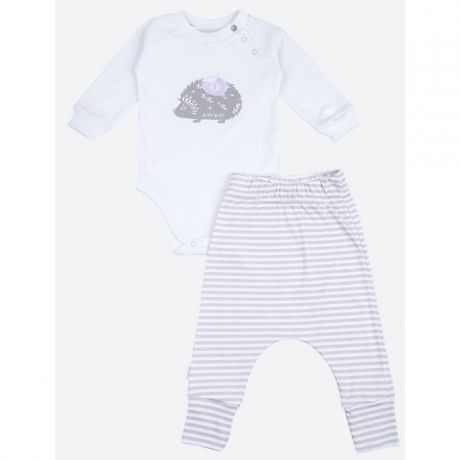 Комплекты детской одежды Лео Комплект (боди, штанишки) Ёжик в тельняшке Полоска
