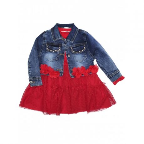 Комплекты детской одежды Baby Rose Комплект для девочки жакет и платье 3511