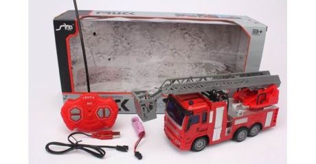 Радиоуправляемые игрушки Игротрейд Пожарная машинка на радиоуправлении 2004275