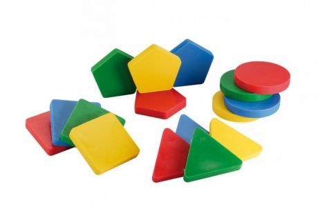 Развивающие игрушки Gymnic Геометрические фигуры резиновые Multiform Set 16 шт.