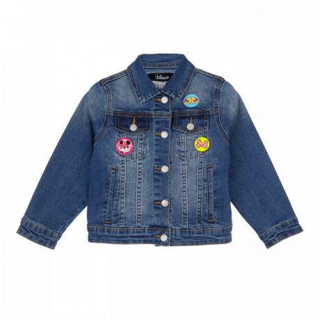 Джемперы и кардиганы Playtoday Куртка детская текстильная джинсовая для девочек 12142965