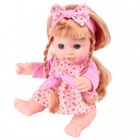 Куклы и одежда для кукол Lisa Jane Кукла-Пупсик с длинными волосами озвучен 35 см 72292