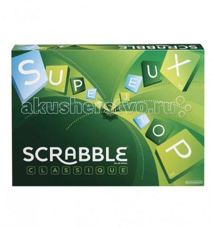 Настольные игры Scrabble Mattel Настольная игра Scrabble классический