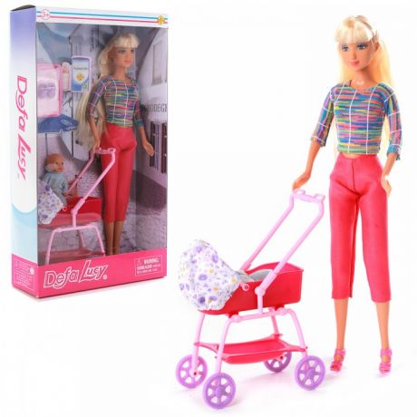 Куклы и одежда для кукол Veld CO Кукла Люси и малыш 32 см