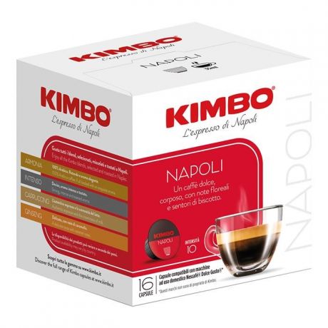 Кофе Kimbo Кофе DG Napoli в капсулах 16 шт.