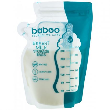 Контейнеры Baboo Пакеты для хранения грудного молока 25 шт.