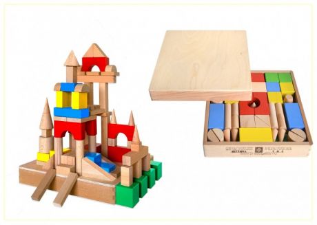 Деревянные игрушки Престиж-Игрушка Набор Развитие 75 деталей