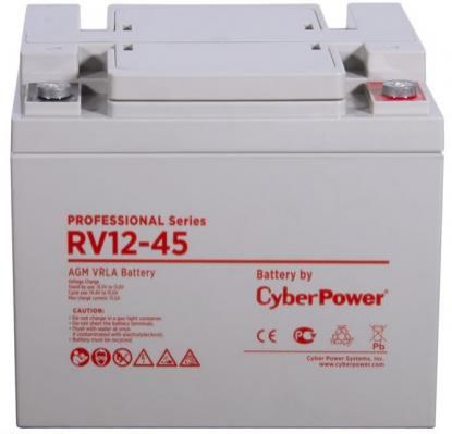 Battery CyberPower Professional series RV 12-45 / 12V 45 Ah