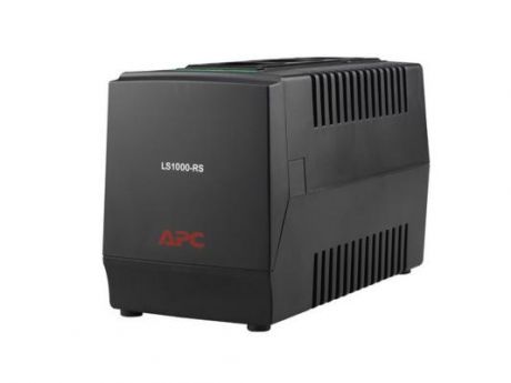 Стабилизатор напряжения APC Line-R LS1000-RS черный 3 розетки 1 м