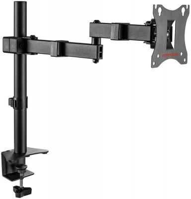 Кронштейн для мониторов Arm Media LCD-T03 black 15"-32", max 7 кг, 6 ст свободы, наклон ±10°, поворот ±90°, высота штанги 358 мм, max VESA 100x100 мм