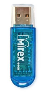 Флеш накопитель 64GB Mirex Elf, USB 2.0, Синий