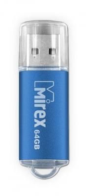 Флеш накопитель 64GB Mirex Unit, USB 2.0, Синий