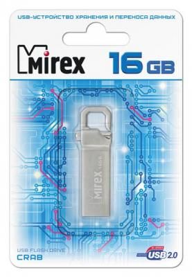 Флеш накопитель 16GB Mirex Crab, USB 2.0