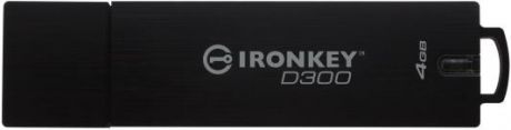 Внешний накопитель 4GB USB Drive Kingston Iron Key EMS IKD300 (IKD300M/4GB) USB 3.0