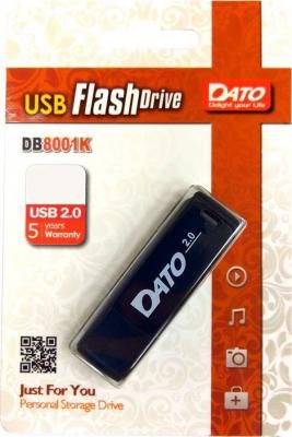 Флеш Диск Dato 16Gb DB8001 DB8001K-16G USB2.0 черный