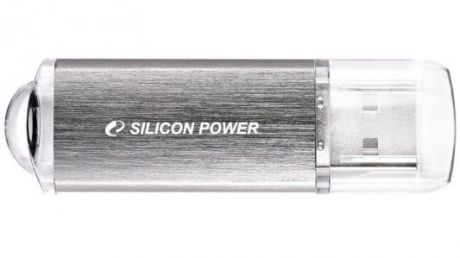 Внешний накопитель 32GB USB Drive <USB 2.0> Silicon Power Ultima II Silver I-series SP032GBUF2M01V1S