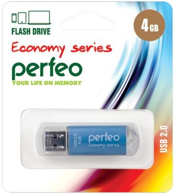 Флешка 4Gb Perfeo E01 USB 2.0 голубой PF-E01N004ES