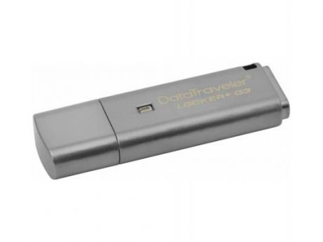 Флешка USB 8Gb Kingston DataTraveler Locker G3 DTLPG3/8GB серебристый