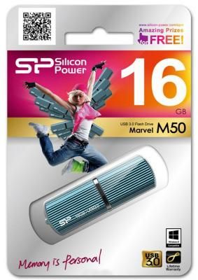 Флешка USB 16Gb Silicon Power M05\М50 SP016GBUF3M50V1B синий