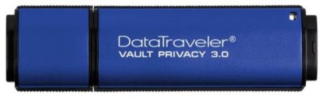 Флешка USB 16Gb Kingston DataTraveler Vault with Privacy DTVP30/16GB синий