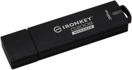 Флешка 32Gb Kingston IronKey D300S Managed USB 3.1 черный