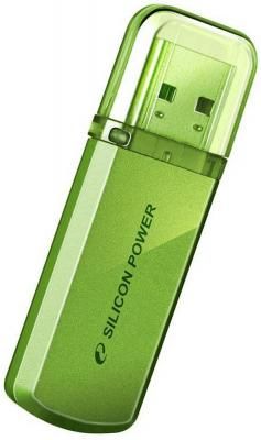 Внешний накопитель 16GB USB Drive <USB 2.0> Silicon Power Helios 101 Green SP016GBUF2101V1N