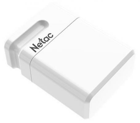 Флеш Диск Netac U116 64Gb <NT03U116N-064G-30WH>, USB3.0, миниатюрная пластиковая белая