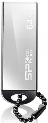 Флешка USB 64GB Silicon Power Touch 830 USB2.0 SP064GBUF2830V1S серебряный