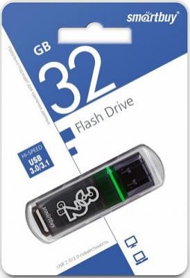 Флешка 32Gb Smart Buy Glossy USB 3.0 серый SB32GBGS-DG