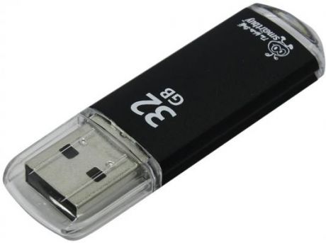 Флешка 32Gb Smart Buy V-Cut USB 2.0 черный SB32GBVC-K