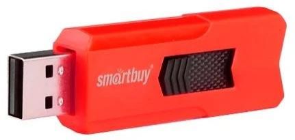 Флешка 64Gb Smart Buy Stream USB 3.0 красный SB64GBST-R3