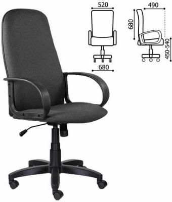 Кресло офисное BRABIX "Praktik EX-279" серый