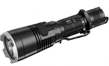 Фонарь ручной Nitecore MH27UV черный лам.:светодиод. 18650x1 (14878)