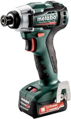 Шуруповерт METABO PowerMaxx SSD 12 BL 601115500  акк.уд.гайк.2х2.0 liion кейс