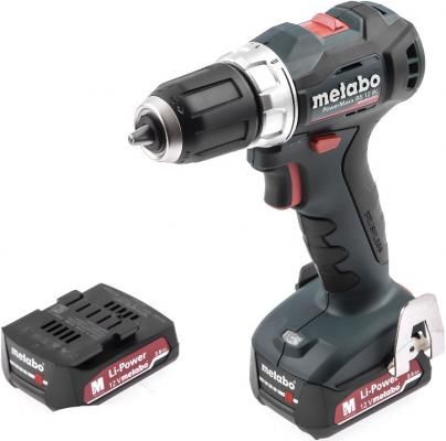 Аккумуляторная дрель-шуруповерт METABO PowerMaxx BS 12 BL (601038500) 2х2.0 LiIon,кейс