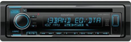 Автомагнитола Kenwood KDC-320UI USB MP3 CD FM RDS 1DIN 4х50Вт черный
